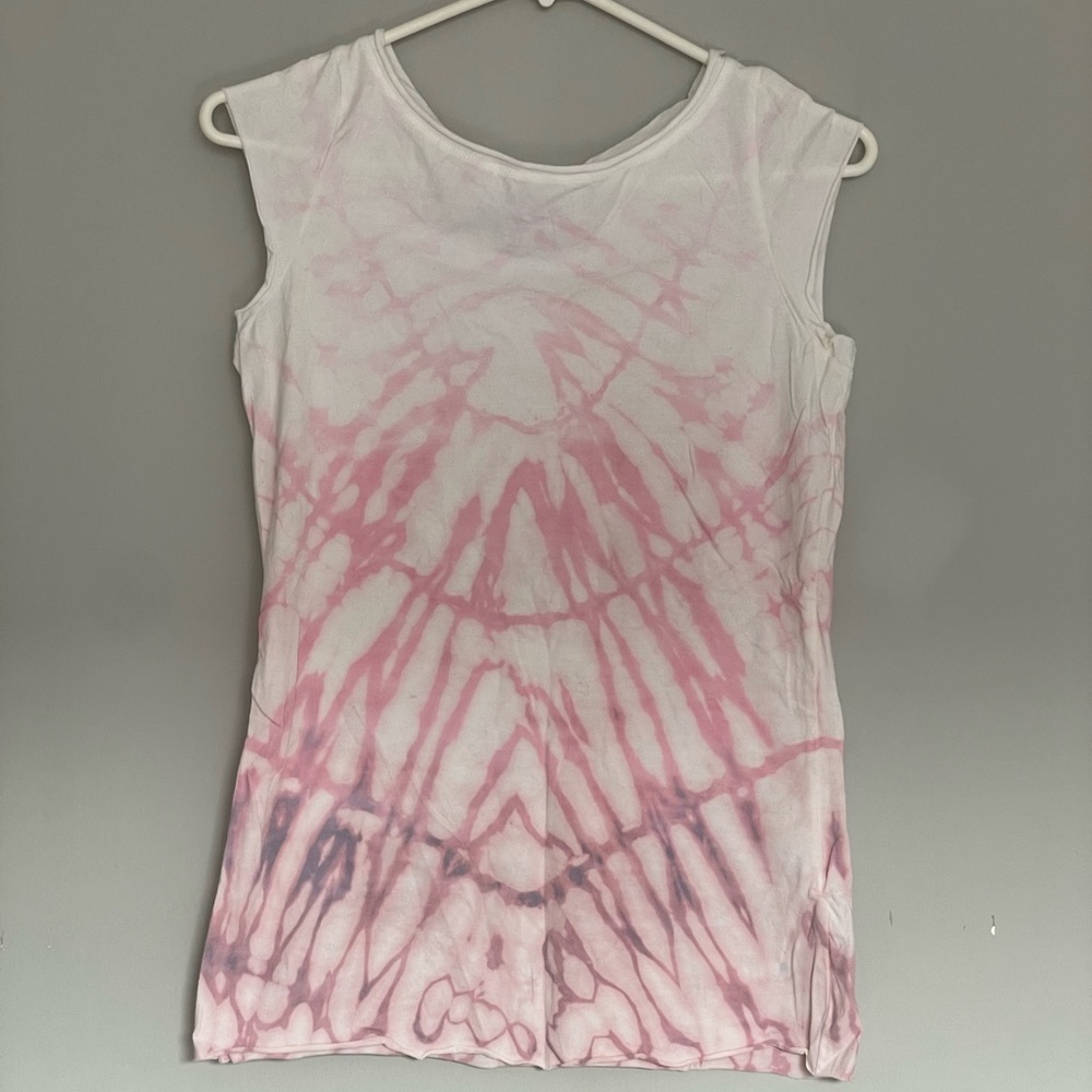 Hard Tail Forever Tie Dye Cap Sleeve Shirt